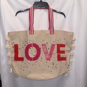 #New Victoria Secret Tote Bag 16” X 22”